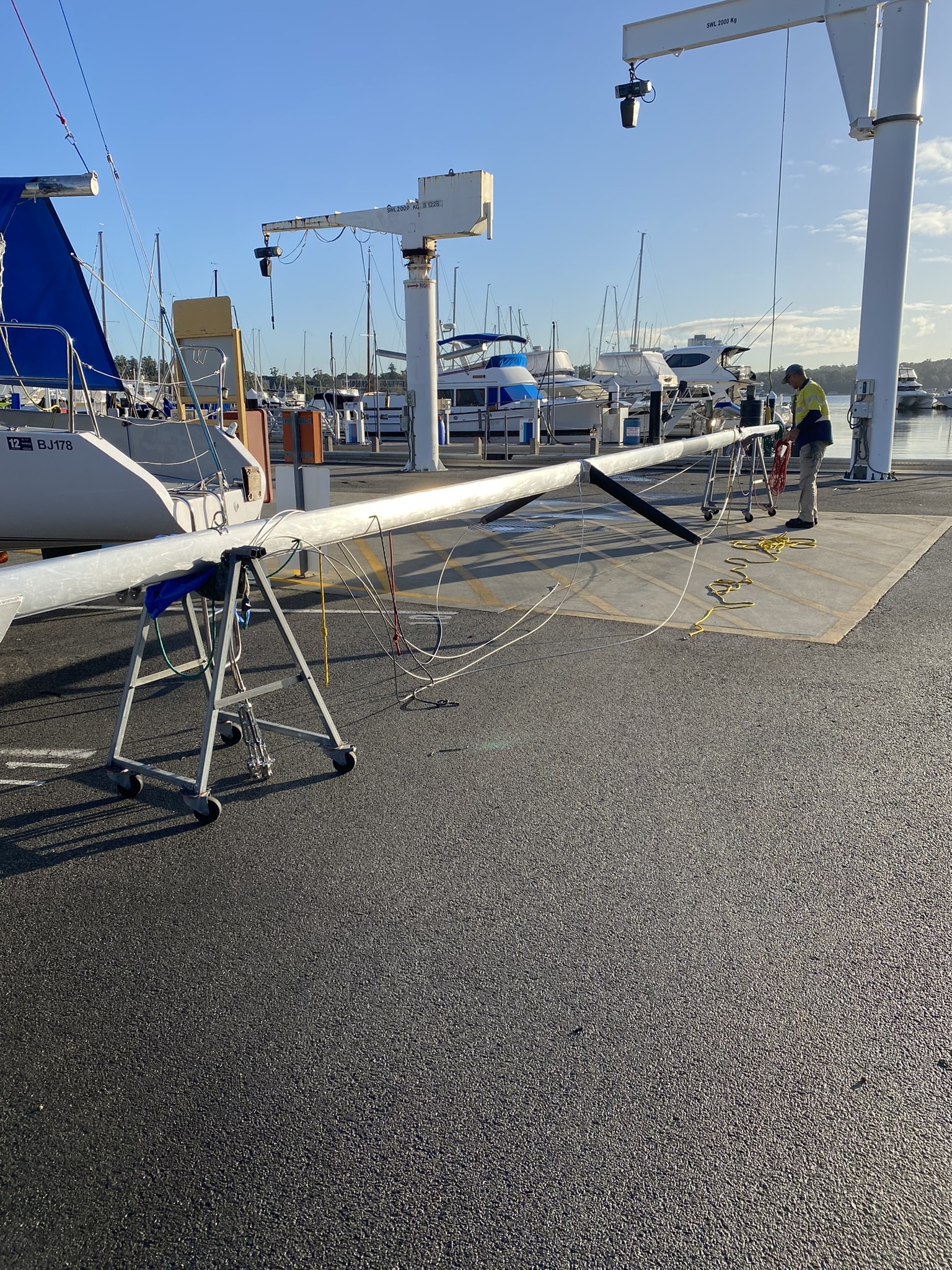 yacht masts australia